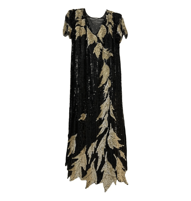 1920s inspired sequin dress.
